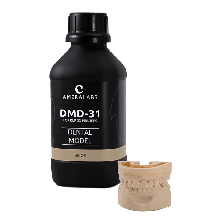 DMD-31 beige 3D printing resin for Asiga