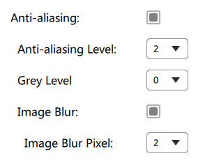 Chitubox anti-aliasing settings